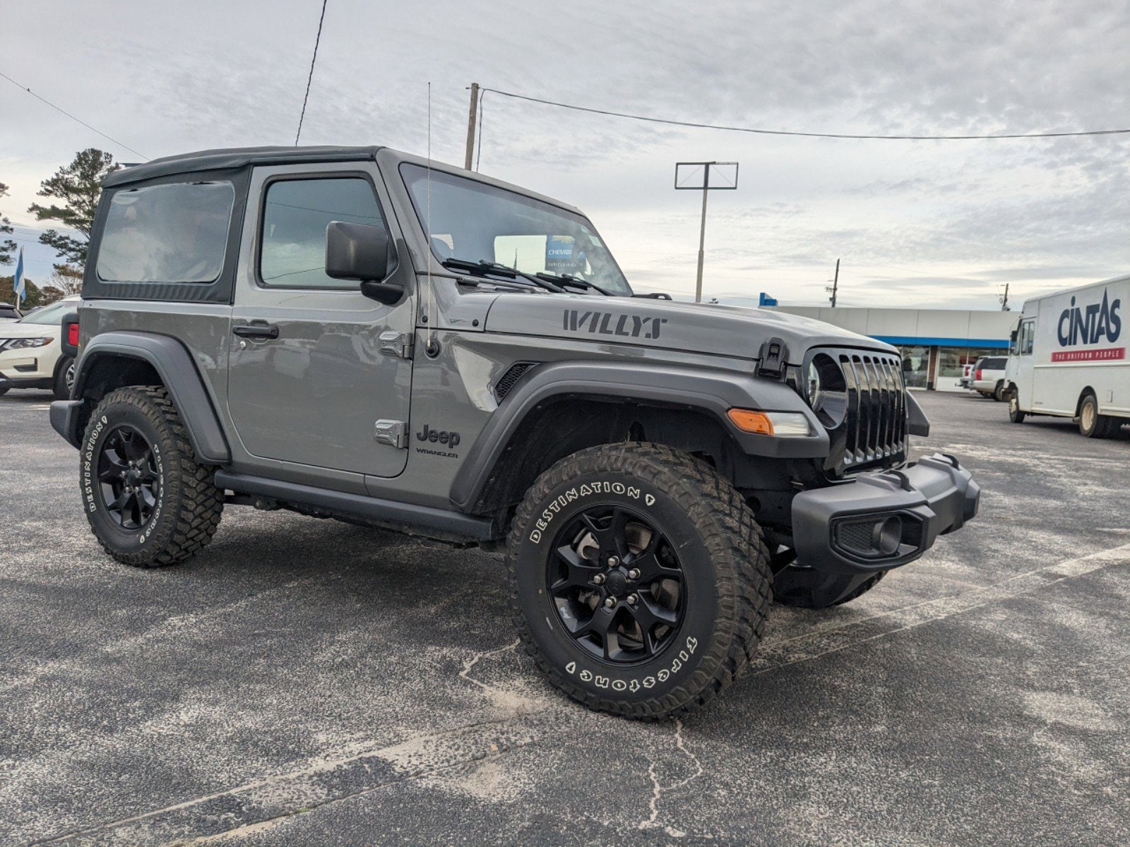 Used 2022 Jeep Wrangler Willys with VIN 1C4GJXAG6NW201857 for sale in Metter, GA