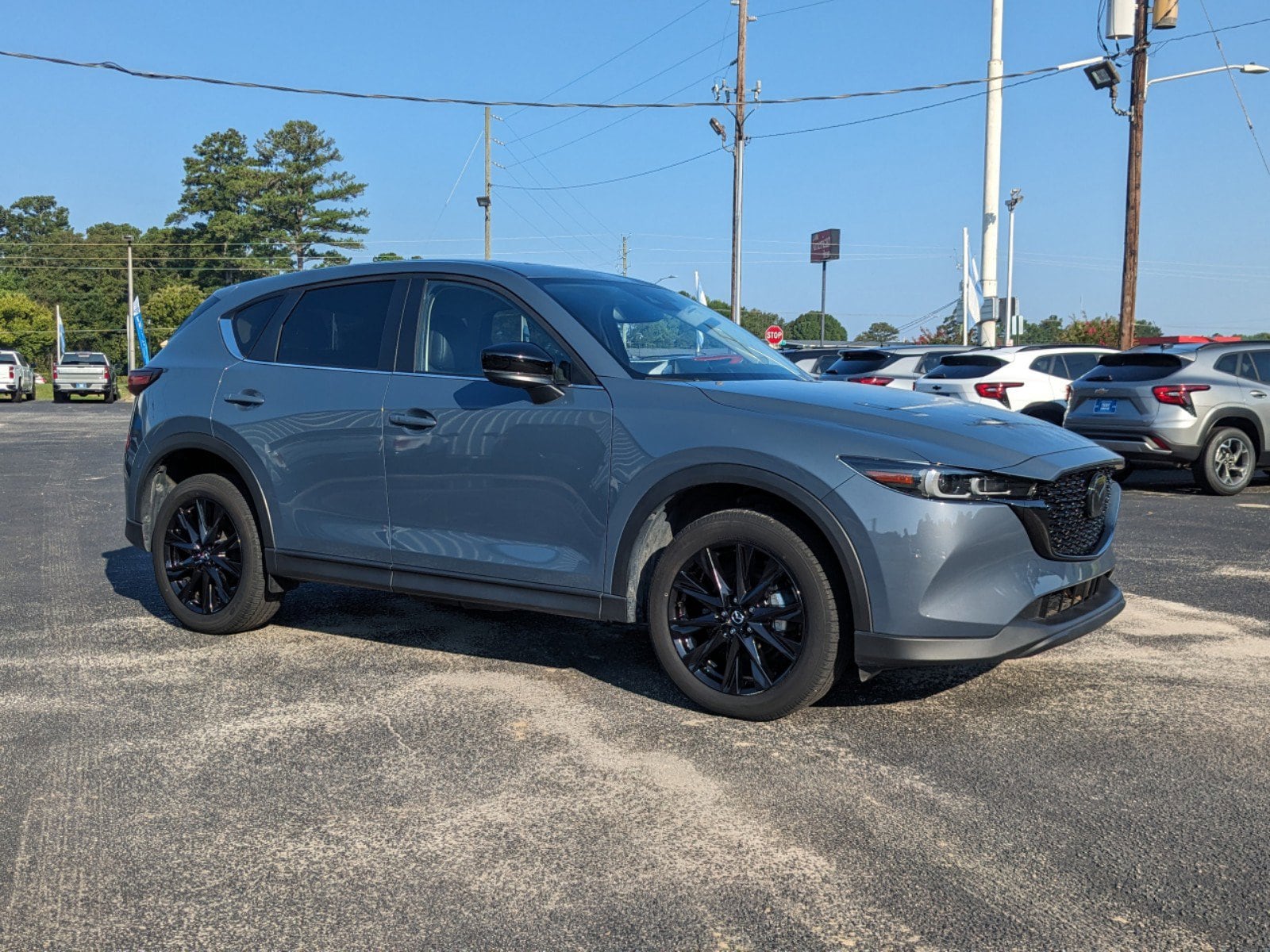 Used 2023 Mazda CX-5 S Carbon Edition with VIN JM3KFBCM9P0126733 for sale in Metter, GA