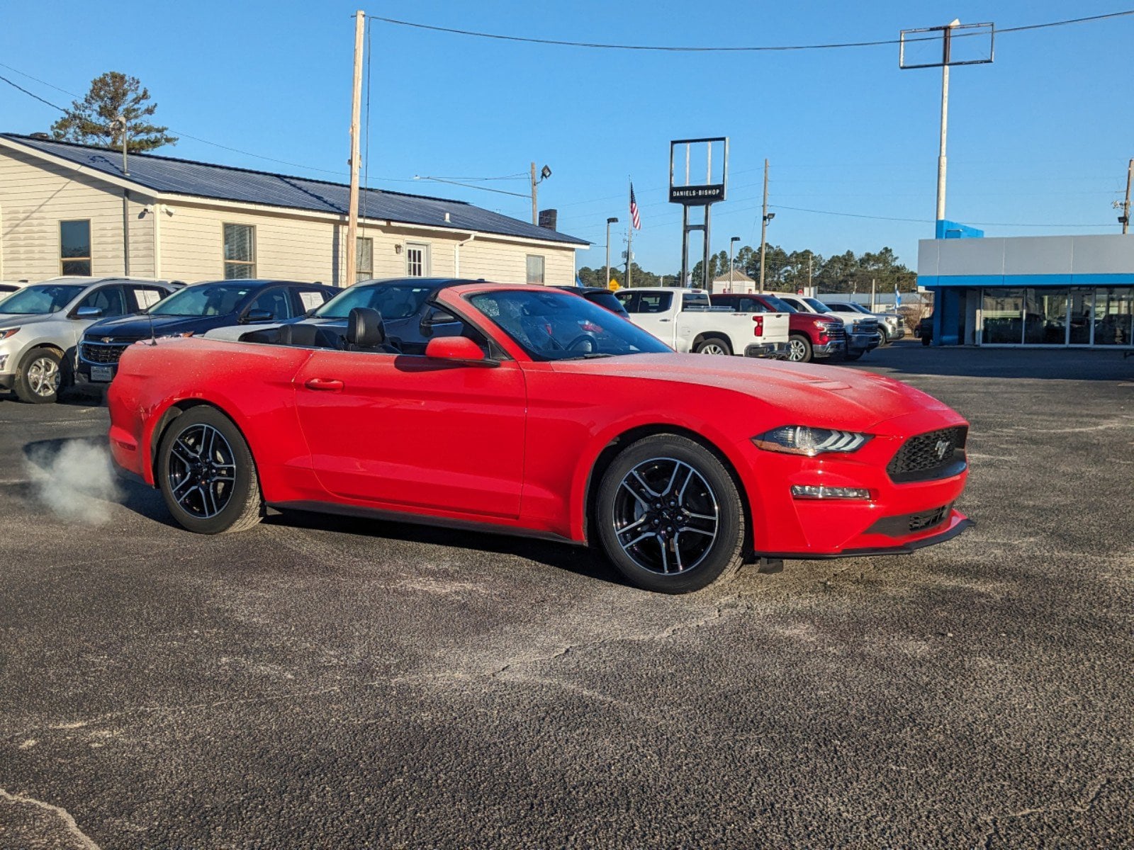 Used 2022 Ford Mustang EcoBoost with VIN 1FATP8UH5N5115460 for sale in Metter, GA