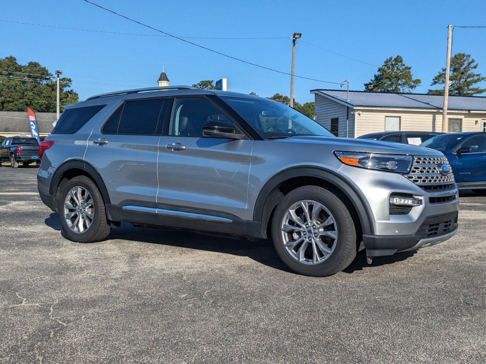 Used 2022 Ford Explorer Limited with VIN 1FMSK7FHXNGA59723 for sale in Metter, GA