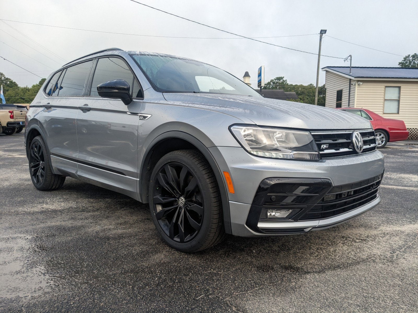 Used 2021 Volkswagen Tiguan SE R-LINE BLACK with VIN 3VV3B7AX1MM124892 for sale in Metter, GA