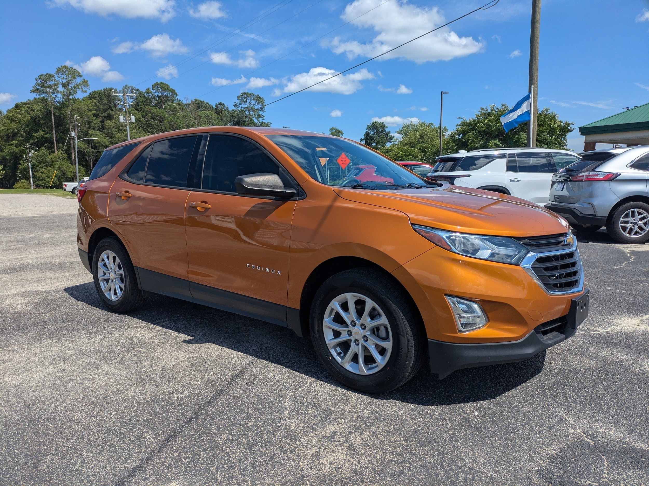 Used 2018 Chevrolet Equinox LS with VIN 2GNAXHEV9J6130667 for sale in Metter, GA