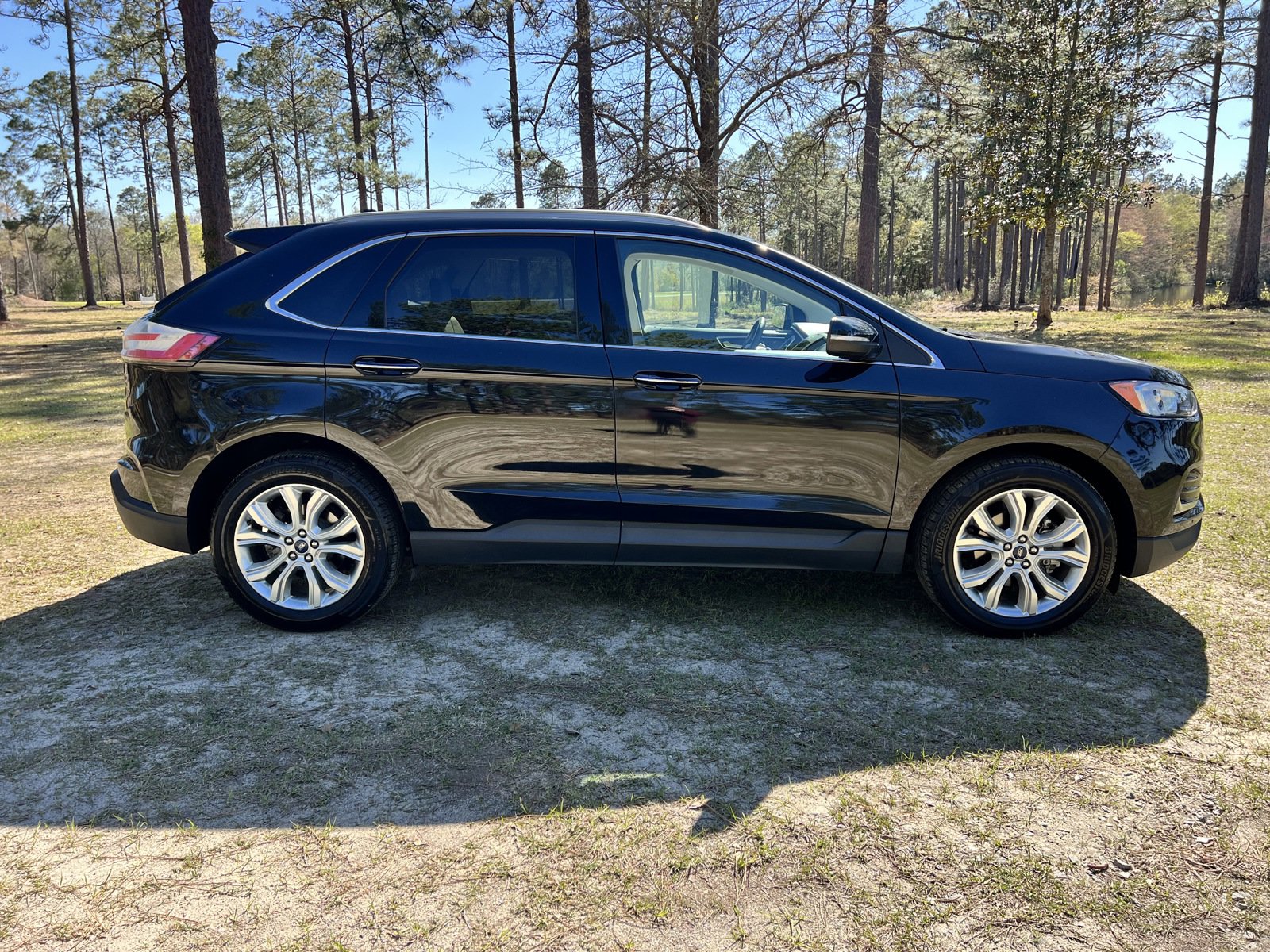 Used 2020 Ford Edge Titanium with VIN 2FMPK3K92LBB35307 for sale in Swainsboro, GA