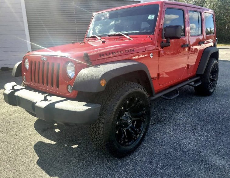Used 2017 Jeep Wrangler Unlimited Rubicon with VIN 1C4HJWFG8HL694647 for sale in Swainsboro, GA
