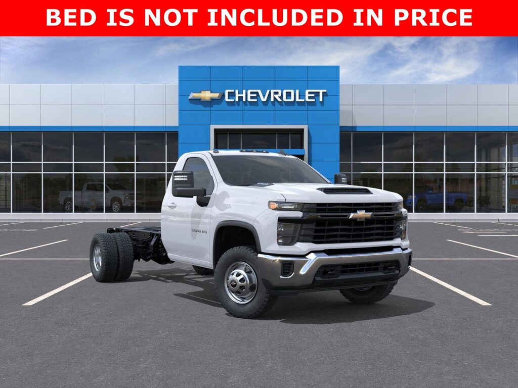 New 2025 Chevrolet Silverado 3500 HD Chassis Cab Work Truck Truck