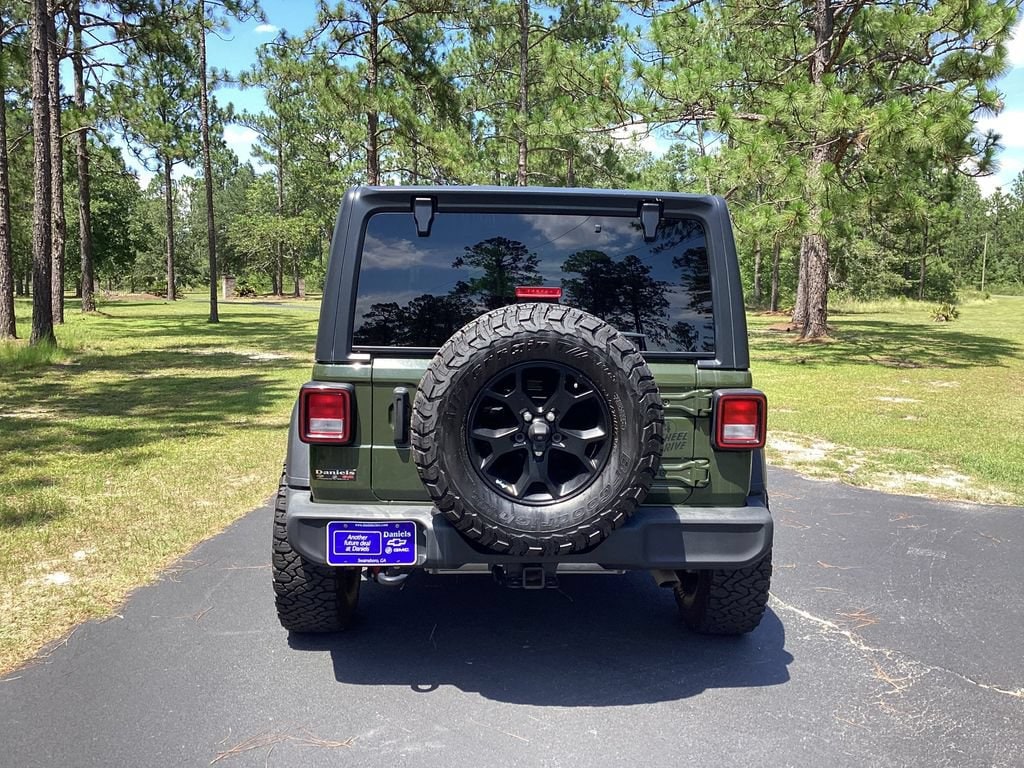 Used 2021 Jeep Wrangler Willys 4x4 SUV