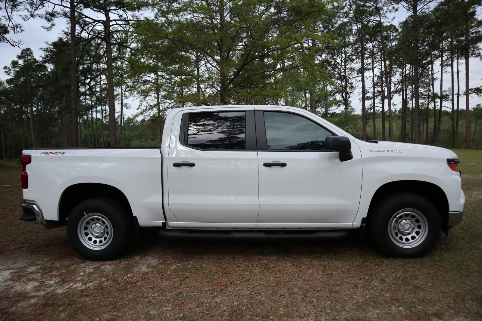Certified 2024 Chevrolet Silverado 1500 Work Truck with VIN 1GCPDAEK8RZ229036 for sale in Swainsboro, GA