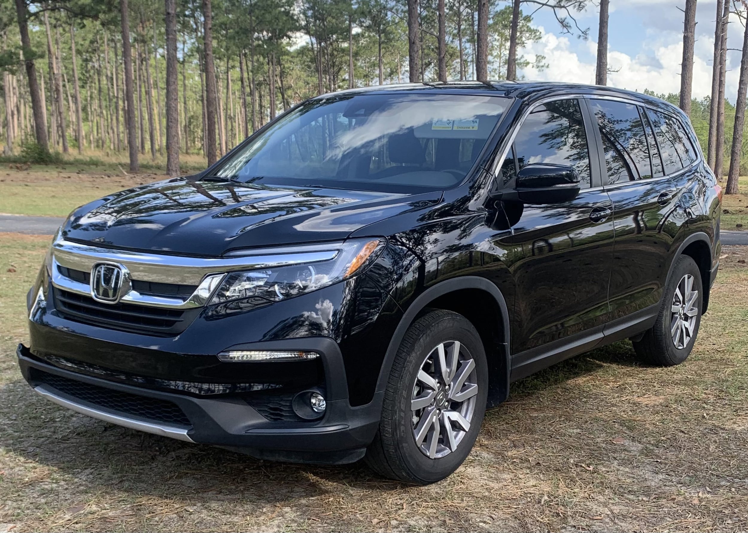 Used 2022 Honda Pilot EX-L with VIN 5FNYF5H54NB037463 for sale in Swainsboro, GA