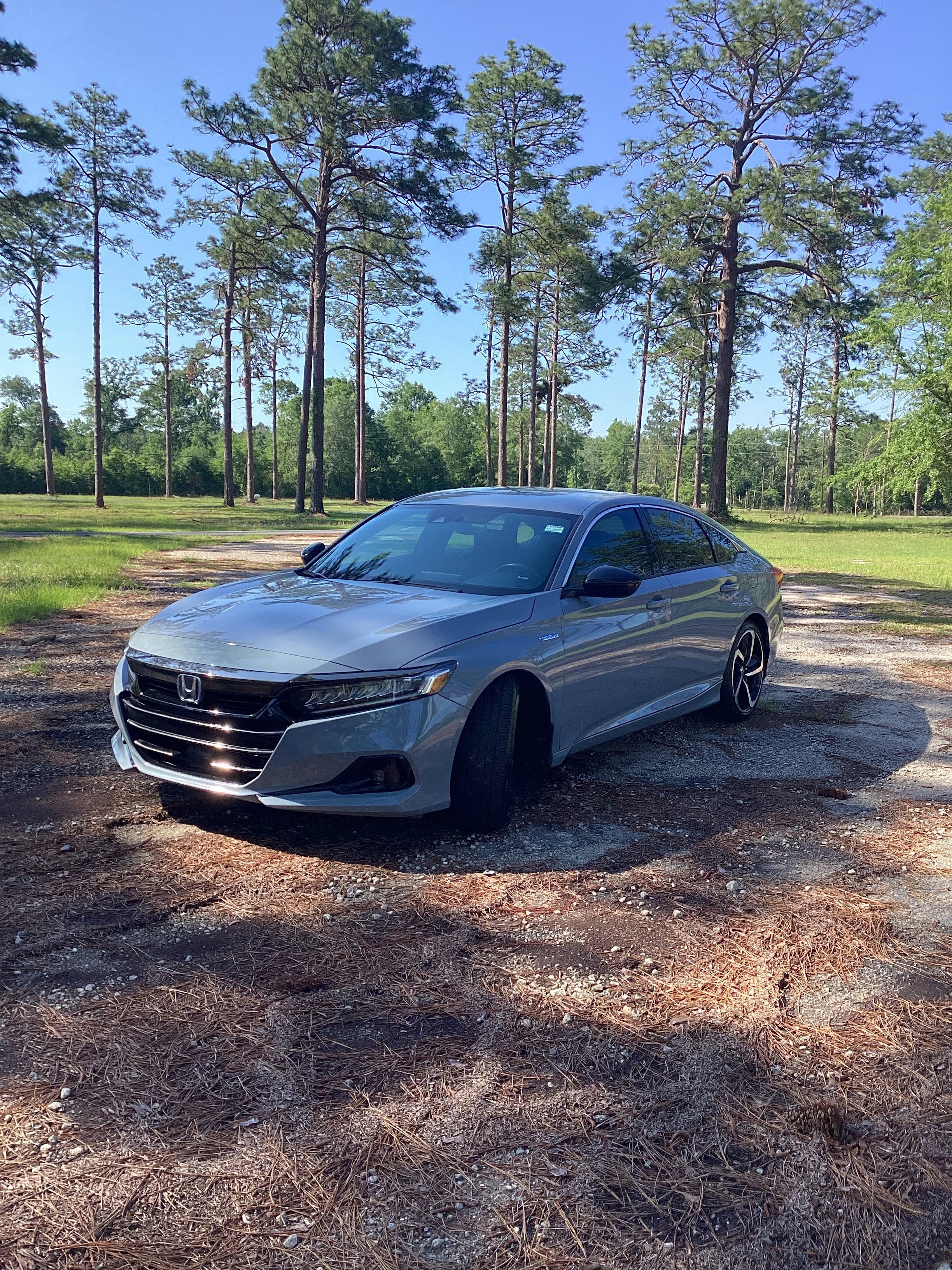 Used 2022 Honda Accord Hybrid Sport with VIN 1HGCV3F2XNA013883 for sale in Swainsboro, GA
