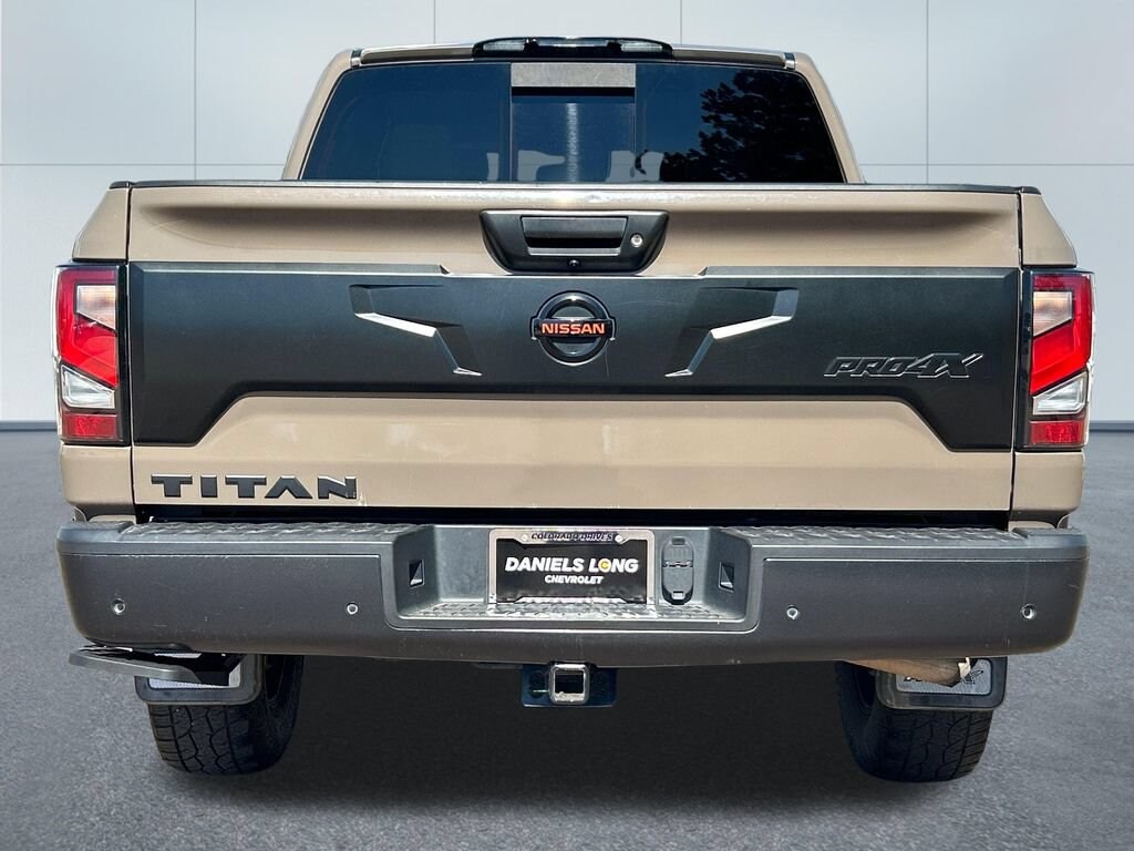 Used 2021 Nissan Titan Crew Cab PRO-4X 4x4 Truck