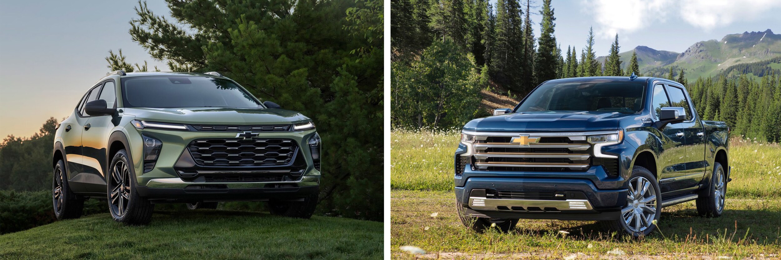 2025 Silverado and 2025 Trax