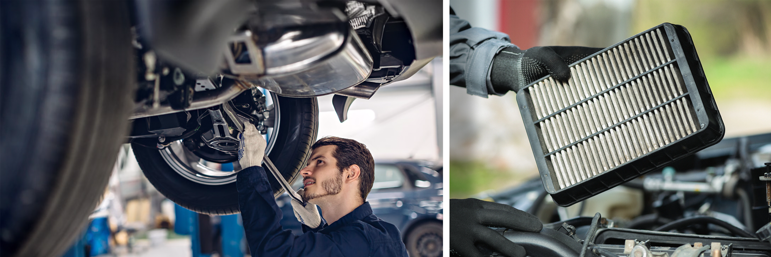 Maintenance to Vehicle, Air Filter, Engine Work