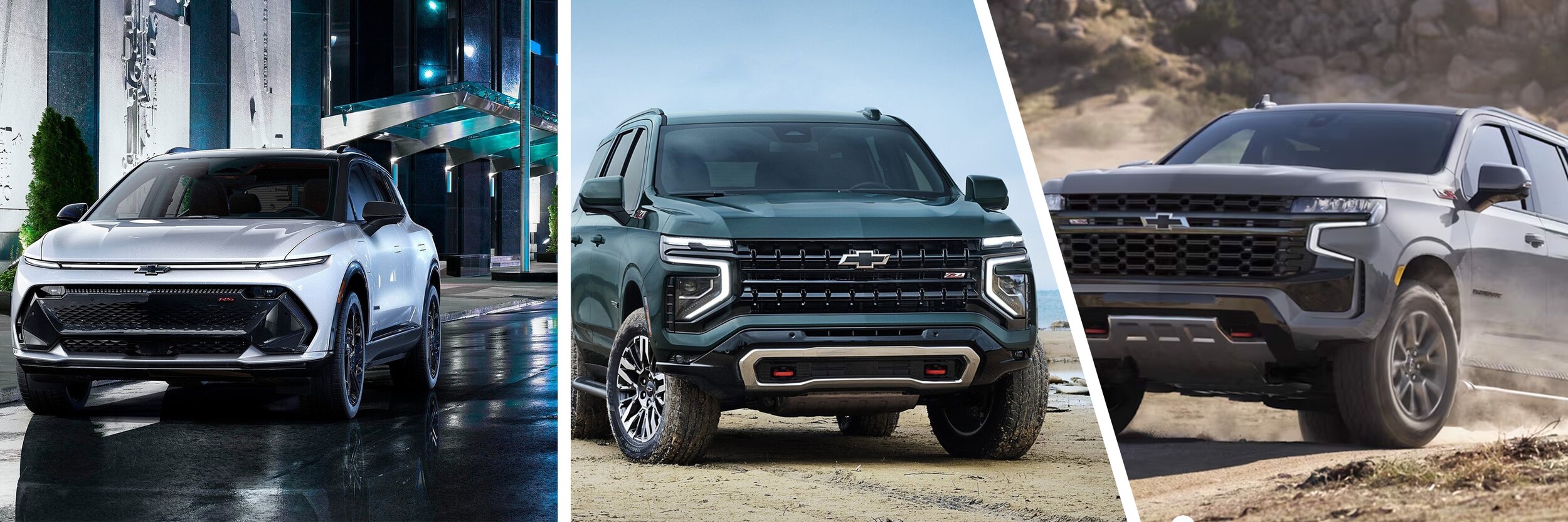 2025 Tahoe, Suburban, and EV Equinox