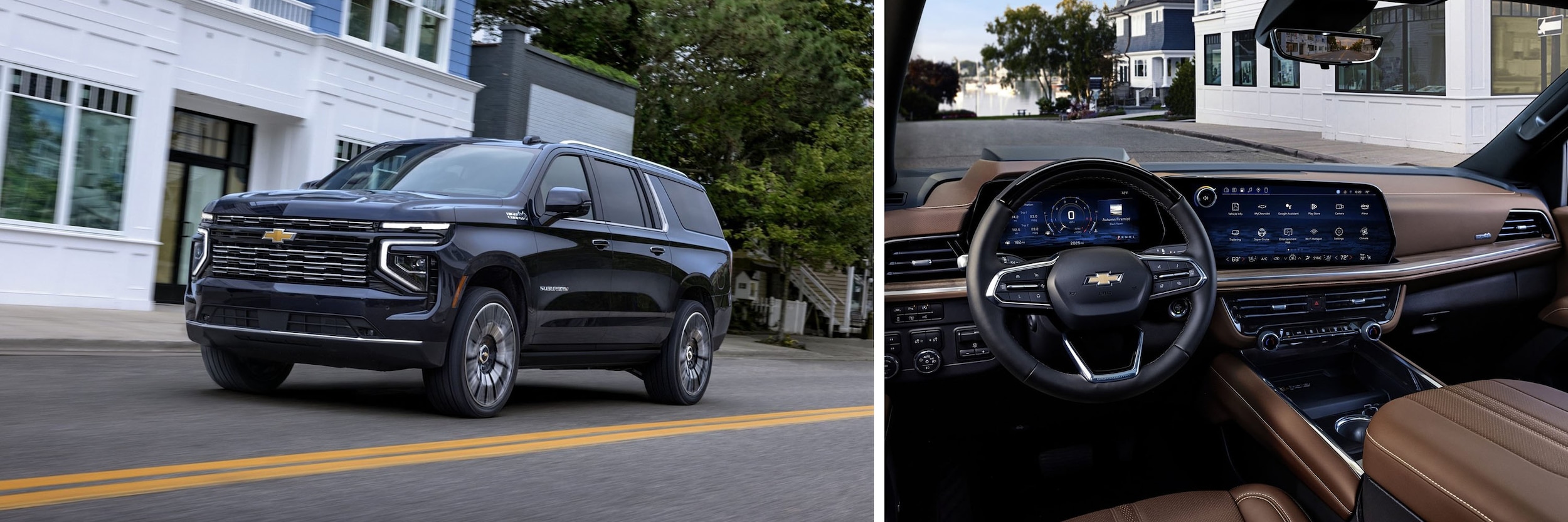 2024 Chevrolet Suburban photos and interior infotainment systems