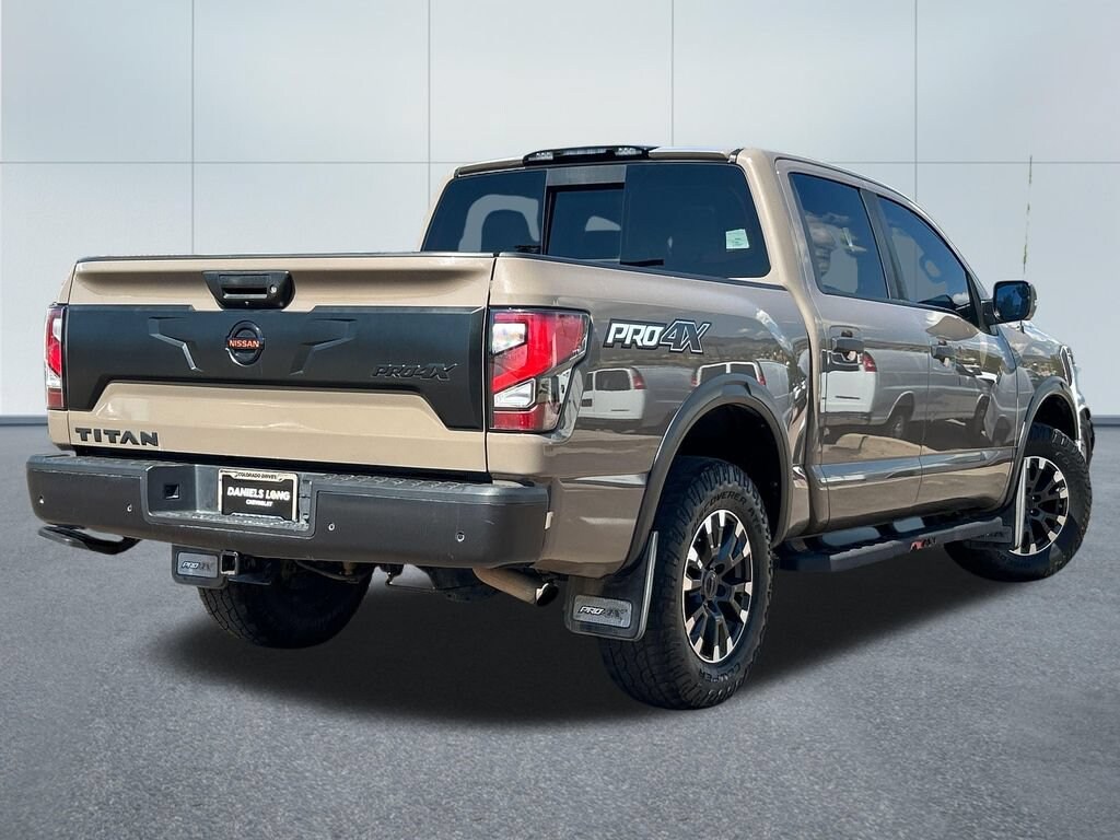 Used 2021 Nissan Titan Crew Cab PRO-4X 4x4 Truck