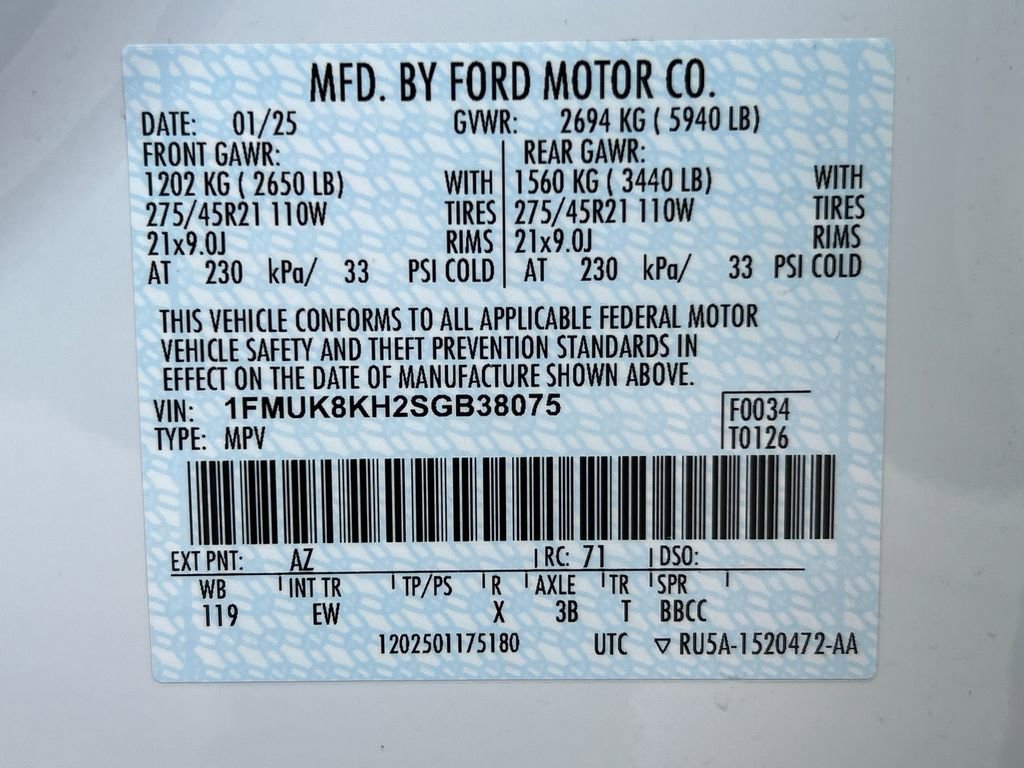2025 Ford Explorer ST-LINE - Photo 36