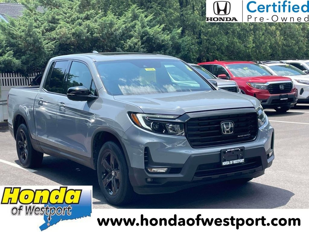 Certified 2023 Honda Ridgeline Black Edition Truck