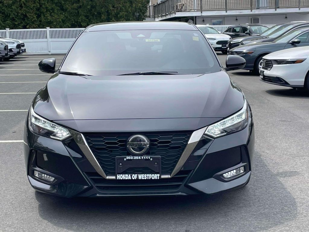 Used 2020 Nissan Sentra SR with VIN 3N1AB8DV0LY301805 for sale in Westport, CT