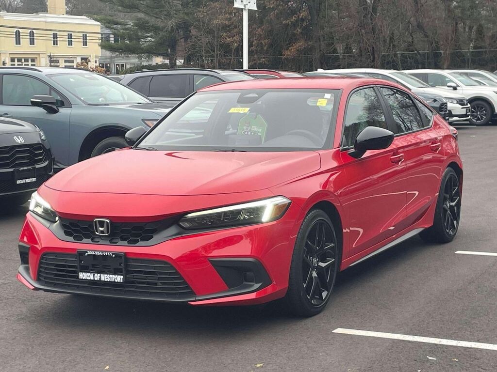 Certified 2022 Honda Civic Sport Hatchback