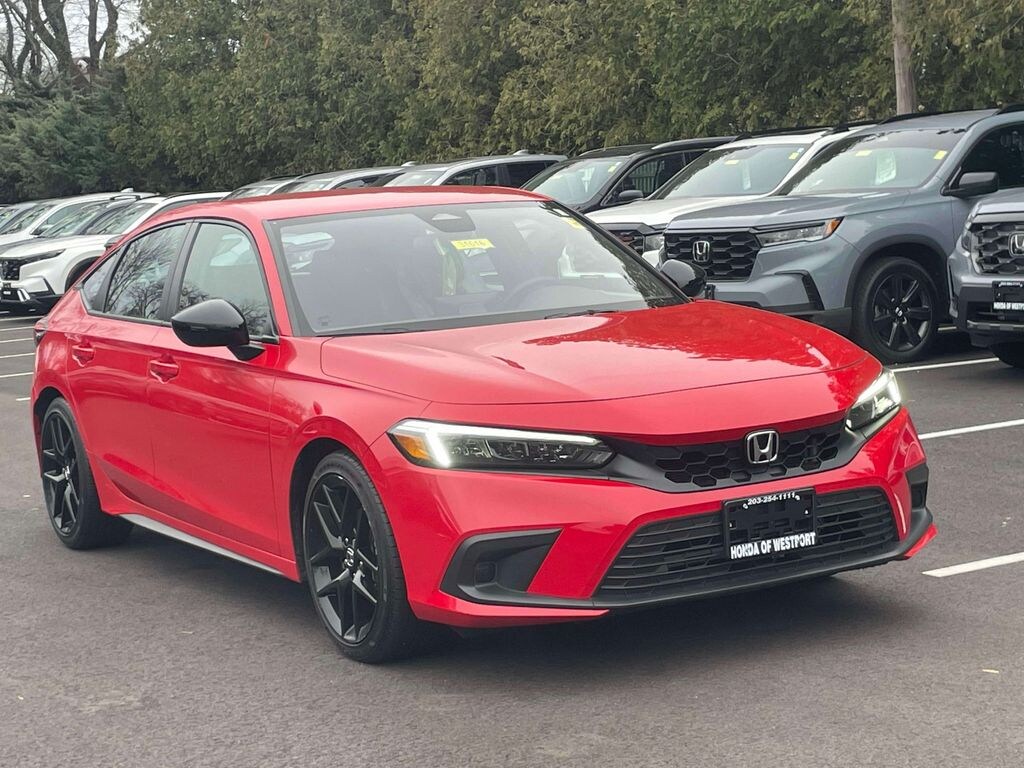 Certified 2022 Honda Civic Sport Hatchback