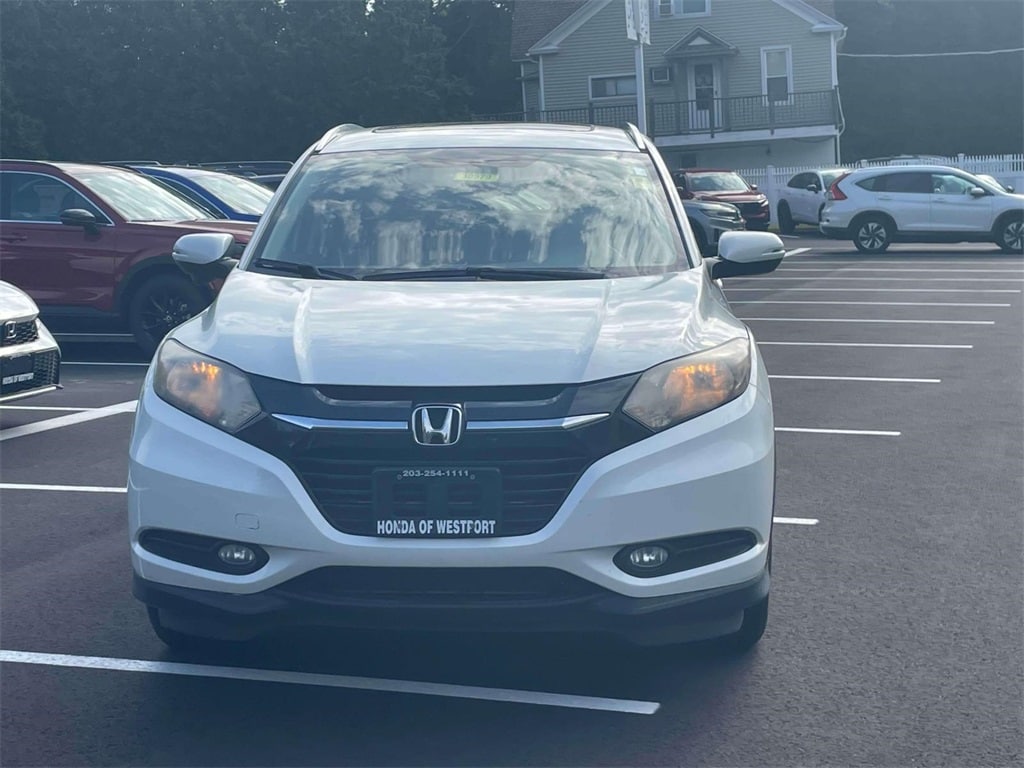 Certified 2018 Honda HR-V EX-L with VIN 3CZRU6H73JM722300 for sale in Westport, CT