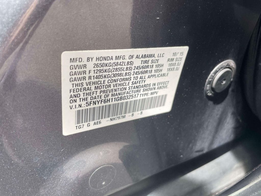 2016 Honda Pilot LX - Photo 18