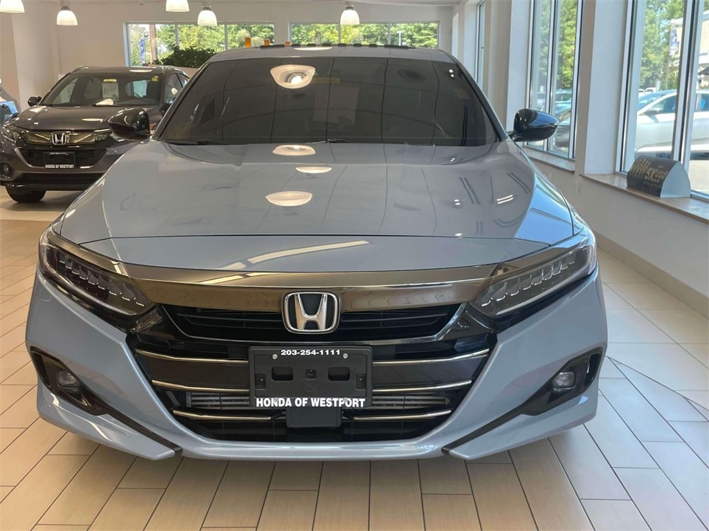 Certified 2022 Honda Accord Sport with VIN 1HGCV2F38NA013870 for sale in Westport, CT