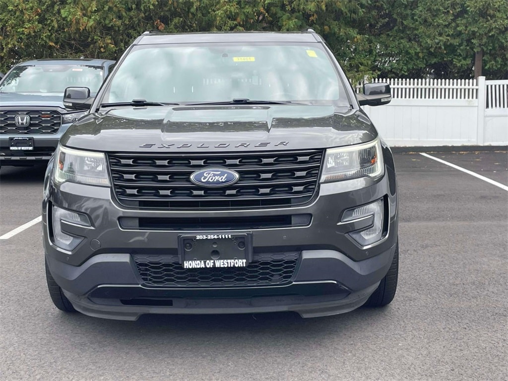 Used 2017 Ford Explorer Sport with VIN 1FM5K8GTXHGC44042 for sale in Westport, CT