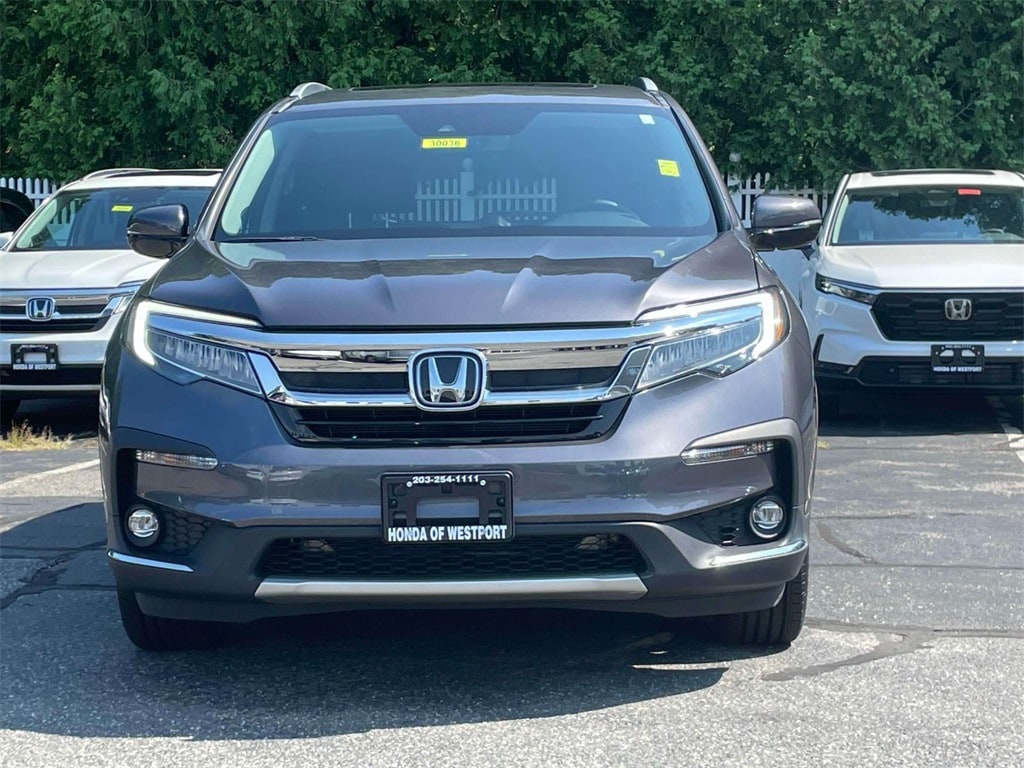 Certified 2021 Honda Pilot Touring with VIN 5FNYF6H62MB094919 for sale in Westport, CT