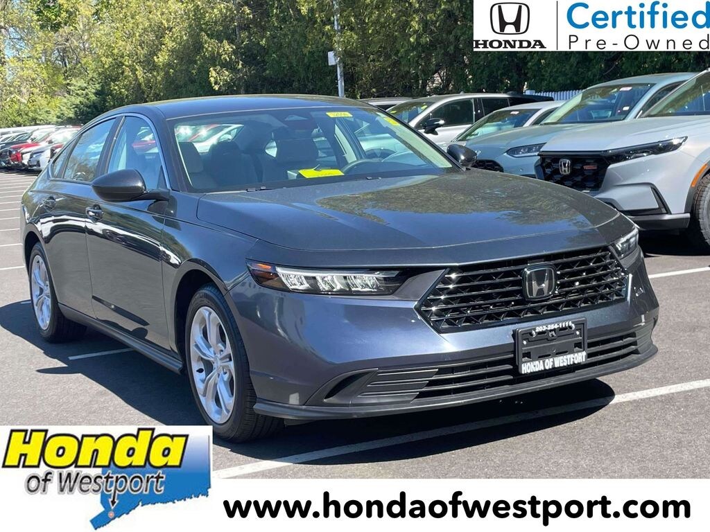 Certified 2025 Honda Accord LX Sedan