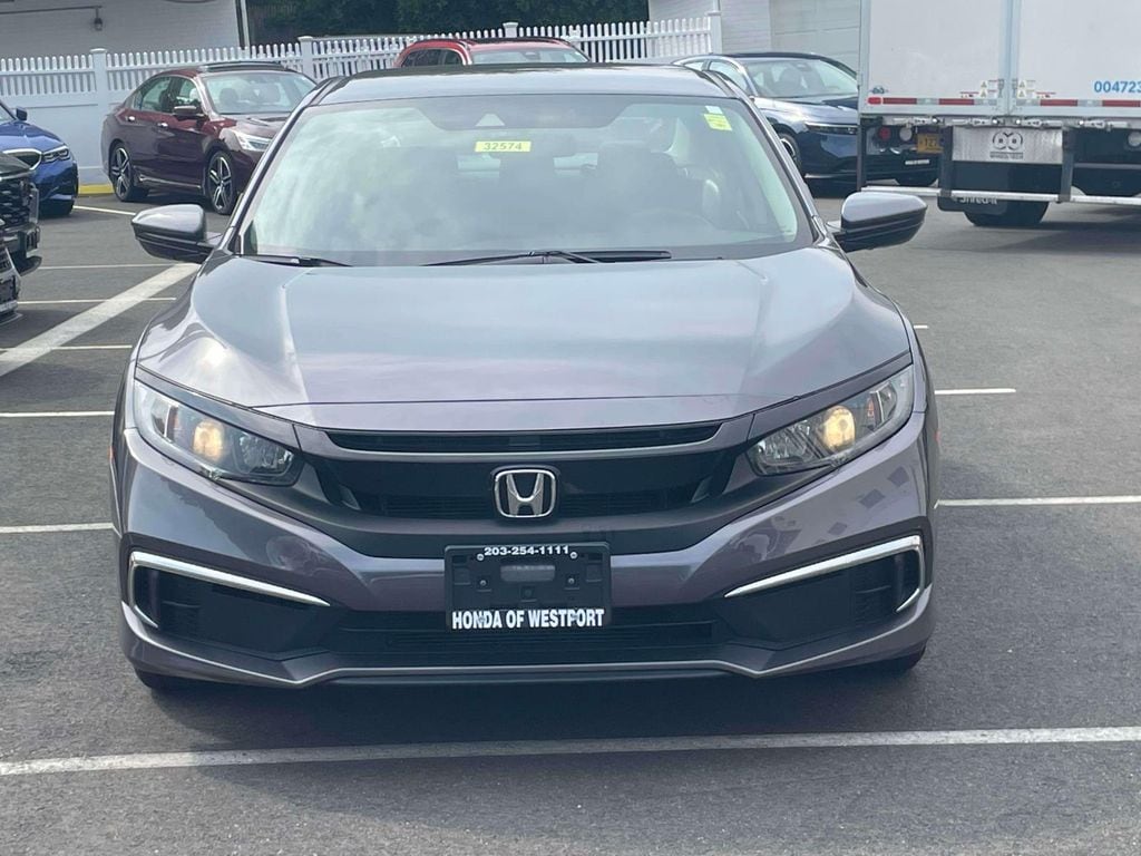 Certified 2020 Honda Civic LX with VIN 2HGFC2F67LH551665 for sale in Westport, CT