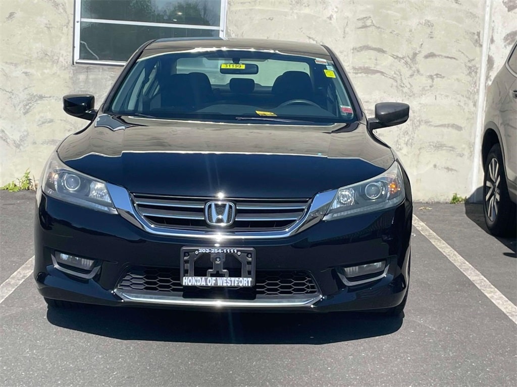 Certified 2015 Honda Accord Sport with VIN 1HGCR2F5XFA257110 for sale in Westport, CT