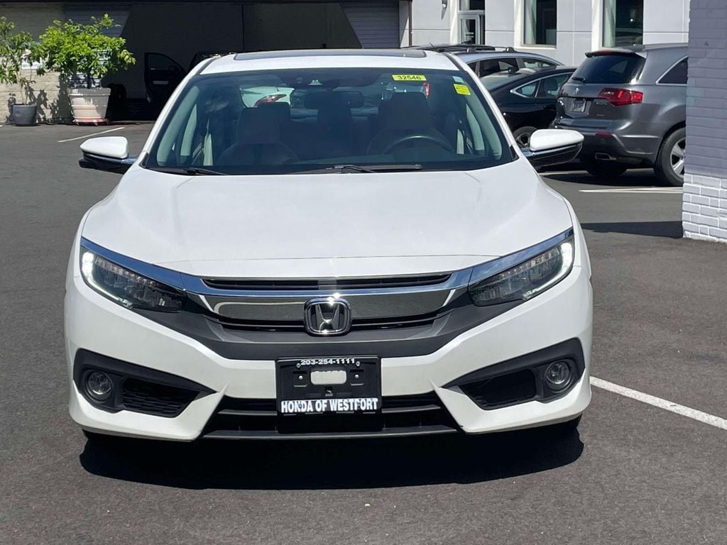 Certified 2016 Honda Civic Touring with VIN 19XFC1F92GE211425 for sale in Westport, CT