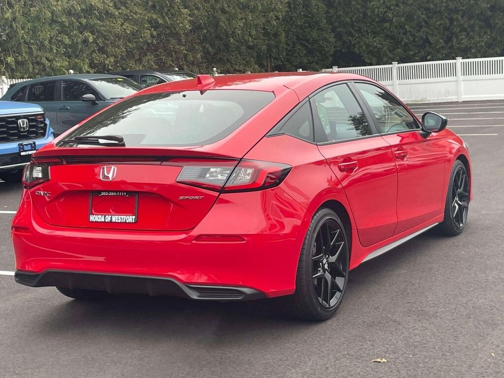 Certified 2022 Honda Civic Sport Hatchback