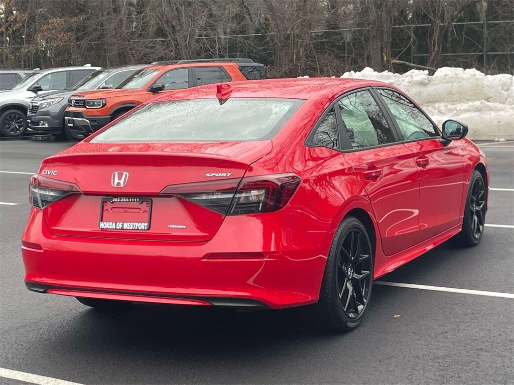 Certified 2025 Honda Civic Hybrid Sport Sedan