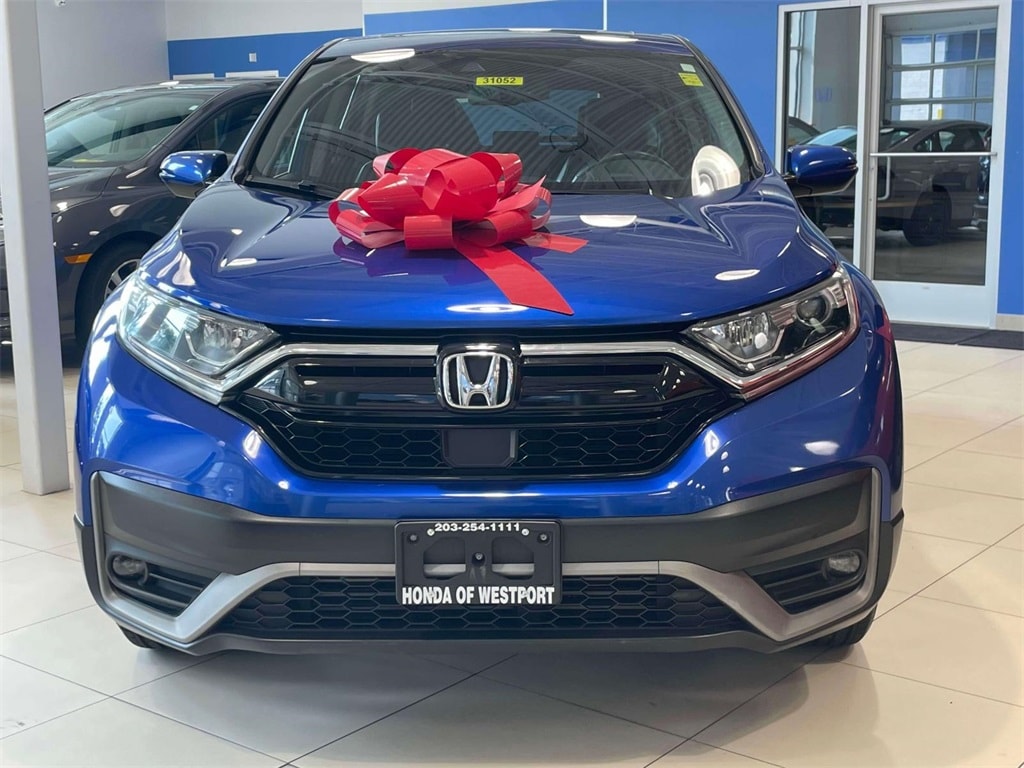 Certified 2020 Honda CR-V EX-L with VIN 7FARW2H80LE012882 for sale in Westport, CT