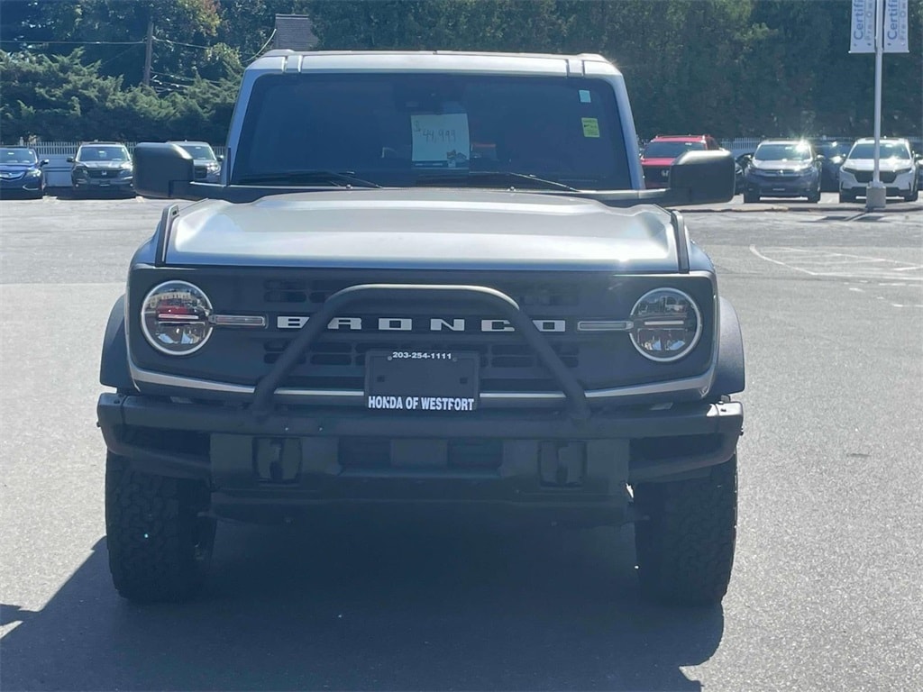 Used 2022 Ford Bronco 4-Door Base with VIN 1FMEE5BP3NLB73544 for sale in Westport, CT