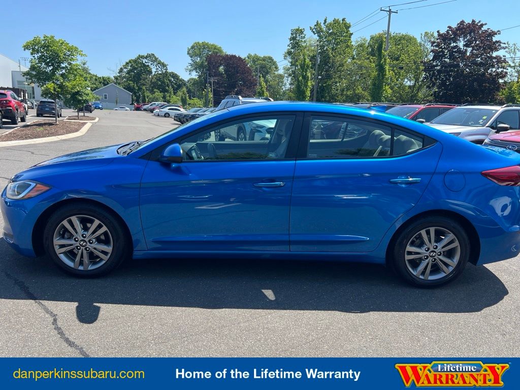Used 2018 Hyundai Elantra SEL with VIN 5NPD84LF1JH373943 for sale in Milford, CT