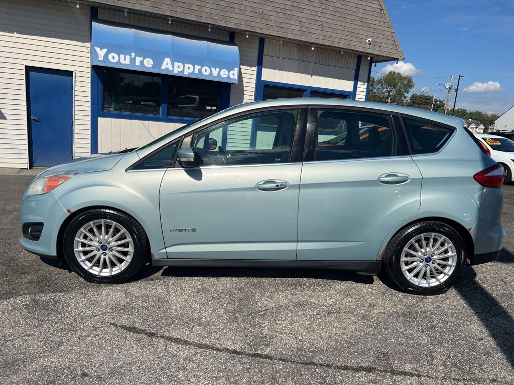 Used 2014 Ford C-Max SEL with VIN 1FADP5BUXEL505484 for sale in Milford, CT