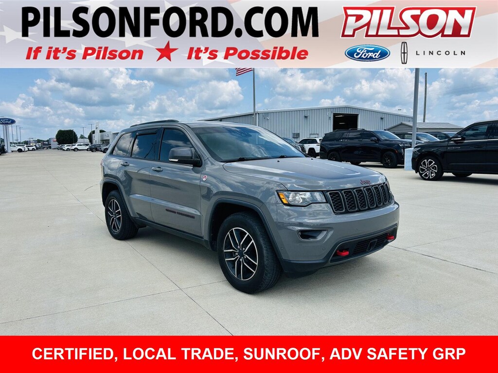 Certified 2019 Jeep Grand Cherokee Trailhawk SUV