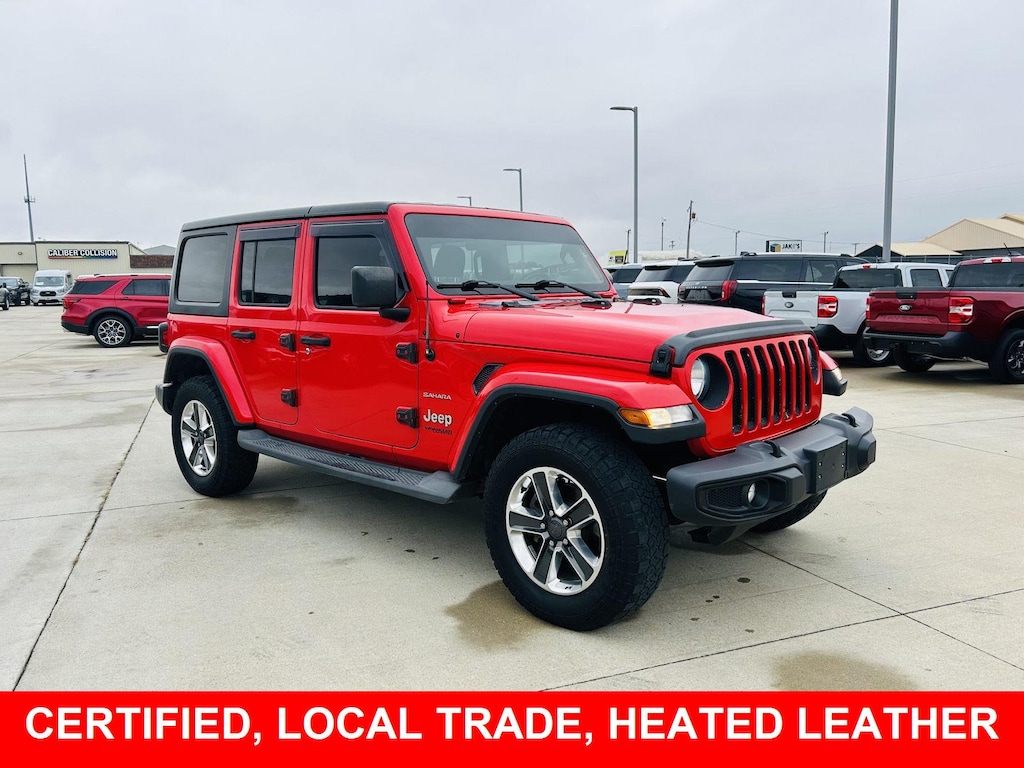 Certified 2019 Jeep Wrangler Unlimited Sahara SUV