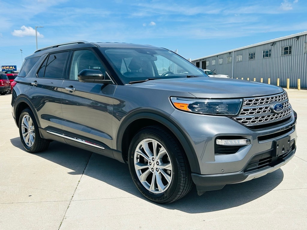 Used 2023 Ford Explorer Limited with VIN 1FMSK8FH7PGB22687 for sale in Mattoon, IL