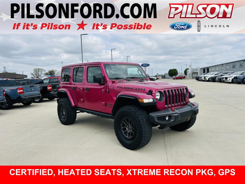 Certified 2022 Jeep Wrangler Unlimited Rubicon SUV