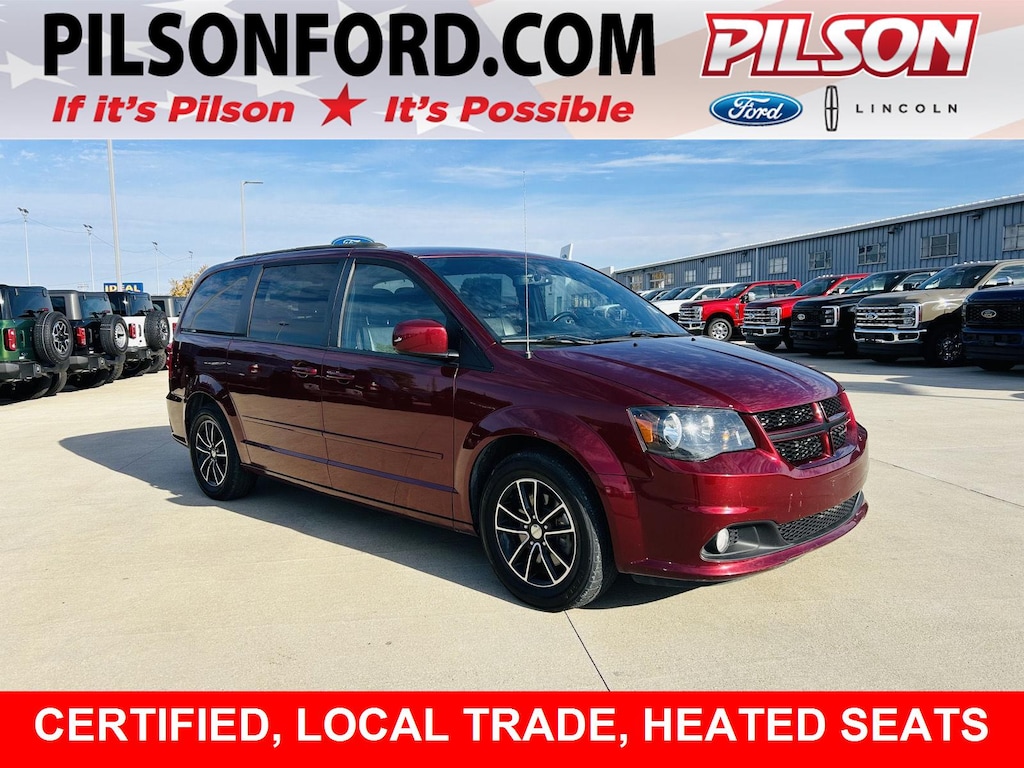 Certified 2017 Dodge Grand Caravan GT Van