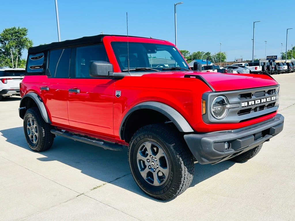 Used 2021 Ford Bronco 4-Door Big Bend with VIN 1FMDE5BHXMLA82256 for sale in Mattoon, IL