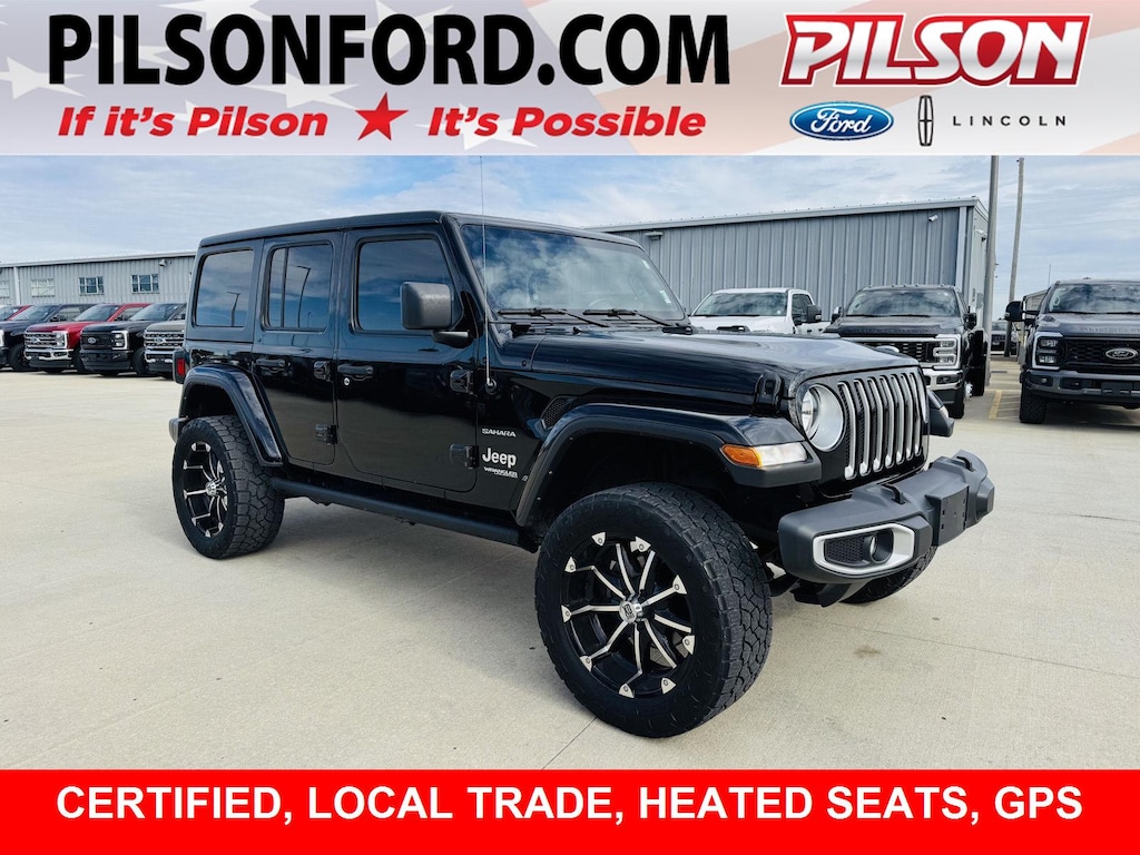 Certified 2021 Jeep Wrangler Unlimited Sahara SUV