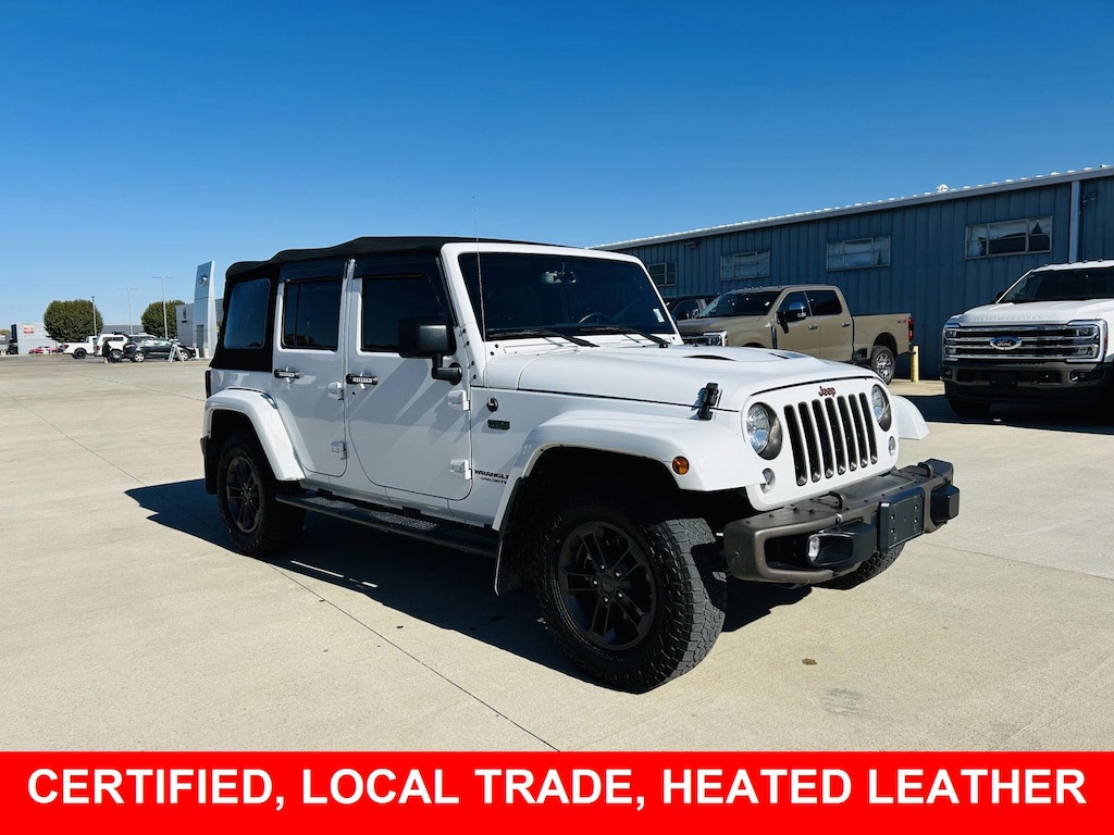 Certified 2016 Jeep Wrangler Unlimited 75th Anniversary SUV