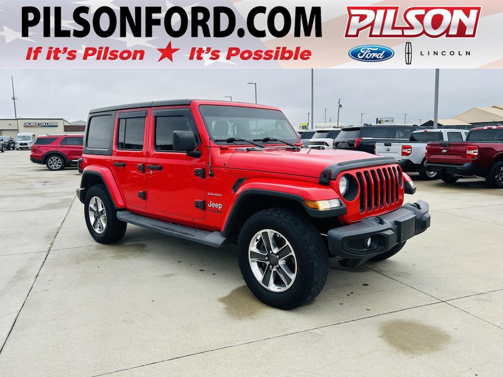 Used 2019 Jeep Wrangler Unlimited Sahara SUV
