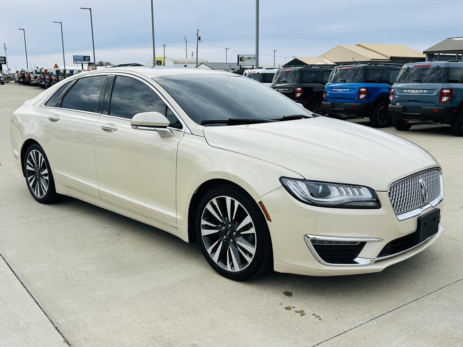 Used 2018 Lincoln MKZ Reserve with VIN 3LN6L5E95JR615789 for sale in Mattoon, IL