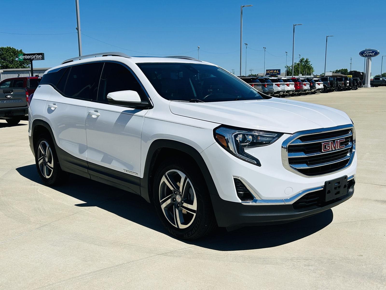 Used 2020 GMC Terrain SLT with VIN 3GKALPEV8LL108886 for sale in Mattoon, IL